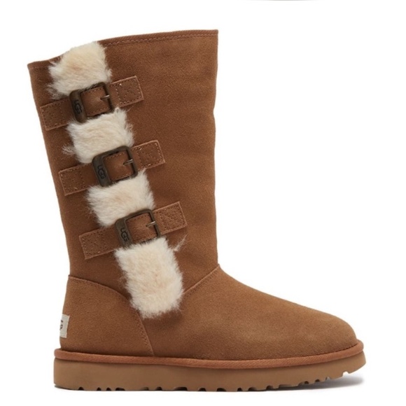 UGG Klea Tall Boots in Chestnut - Picture 1 of 9